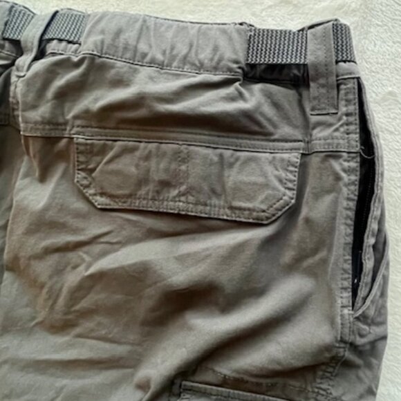 BC Clothing CO Gray Convertible Hiking Pants- Size L x 30 - Picture 8 of 11